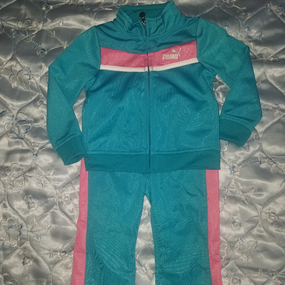 Puma sweatsuit (jacket and pants)